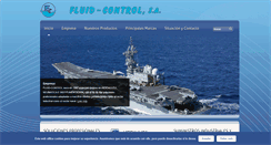 Desktop Screenshot of fluid-control.com